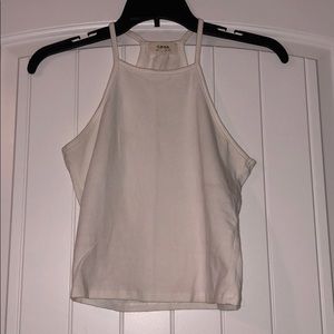 White tank top